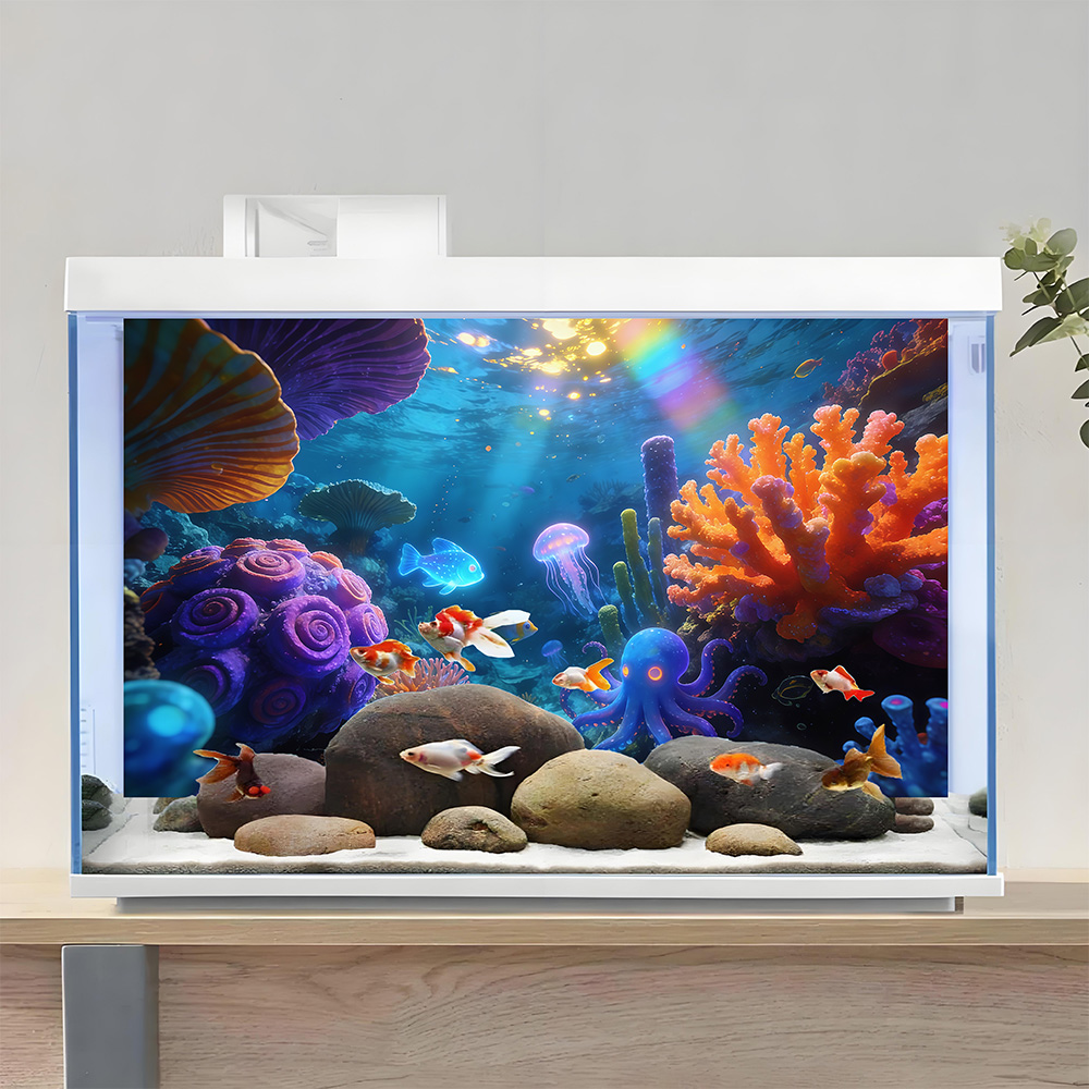 The underwater world under the - Aquarium Fish Rainbow 评论和价格