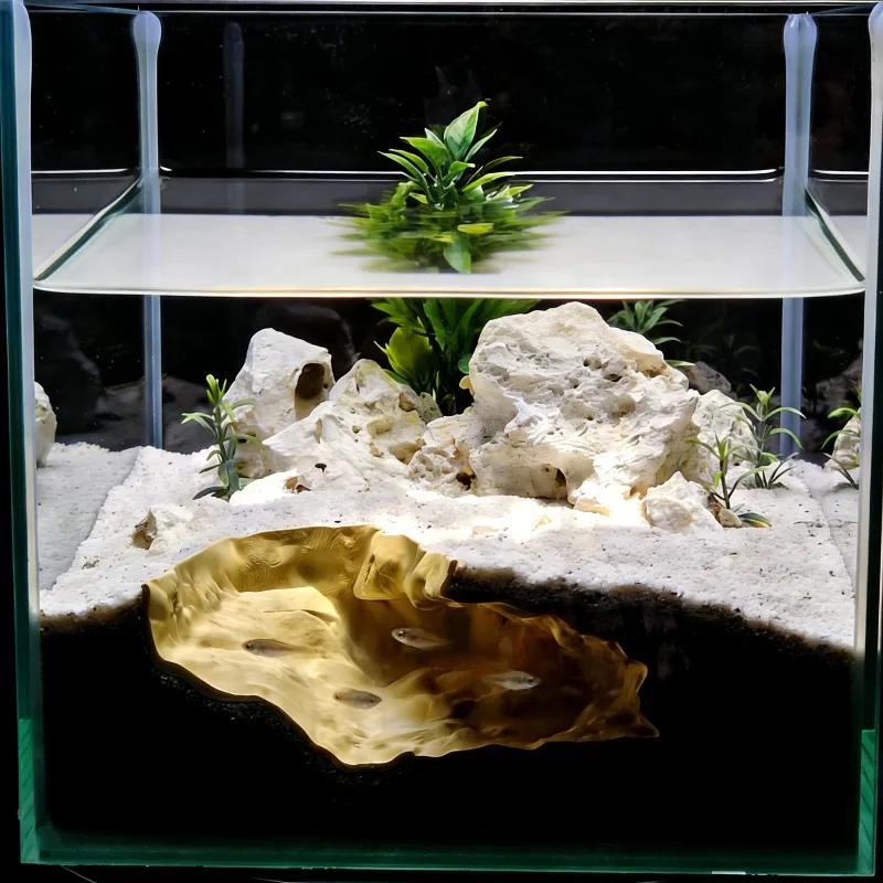 3D Printed High Sim Natural Ro - Aquarium Fish Hide 评论和价格