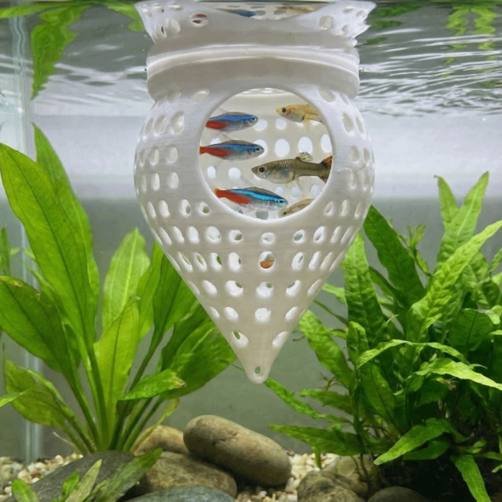 3D Printed Floating Fish Hammo - Aquarium Fish Food 评论和价格