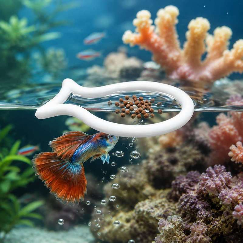 Fish Shaped Floating Feeding R - Aquarium Fish Food 评论和价格
