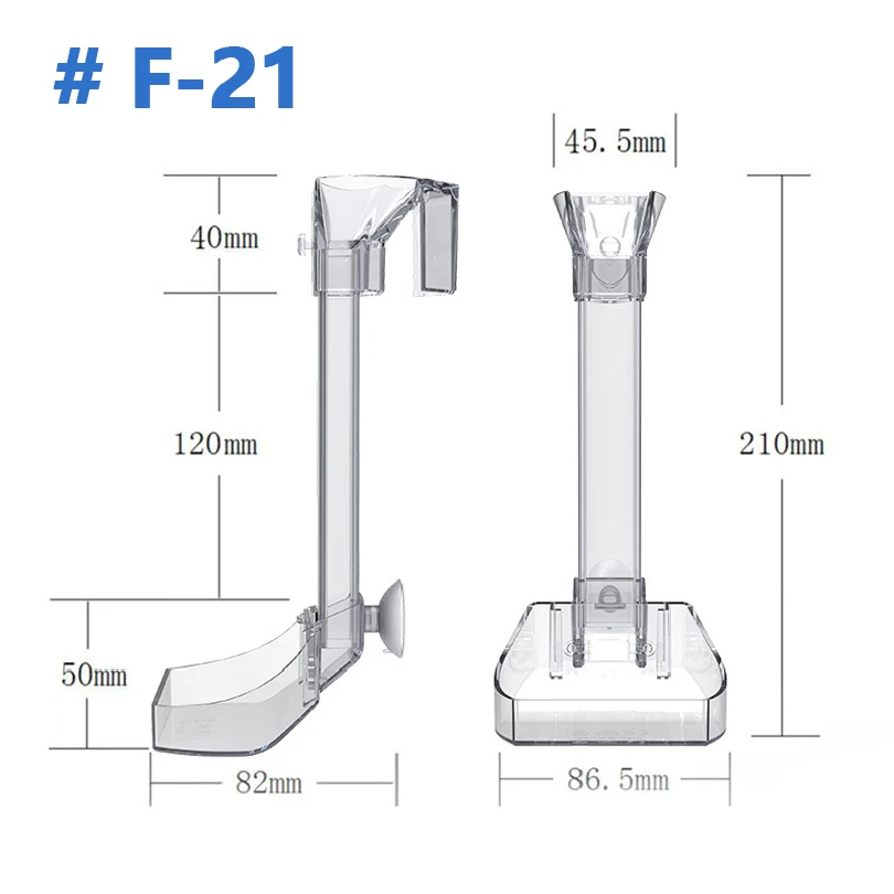 Aquarium Acrylic Feeding tube  - Aquarium Fish Variety 评论和价格