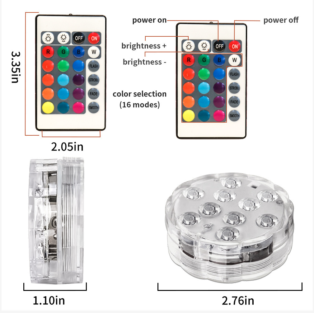 Diving lamp 13 sub waterproof  - Aquarium Fish Rainbow 评论和价格