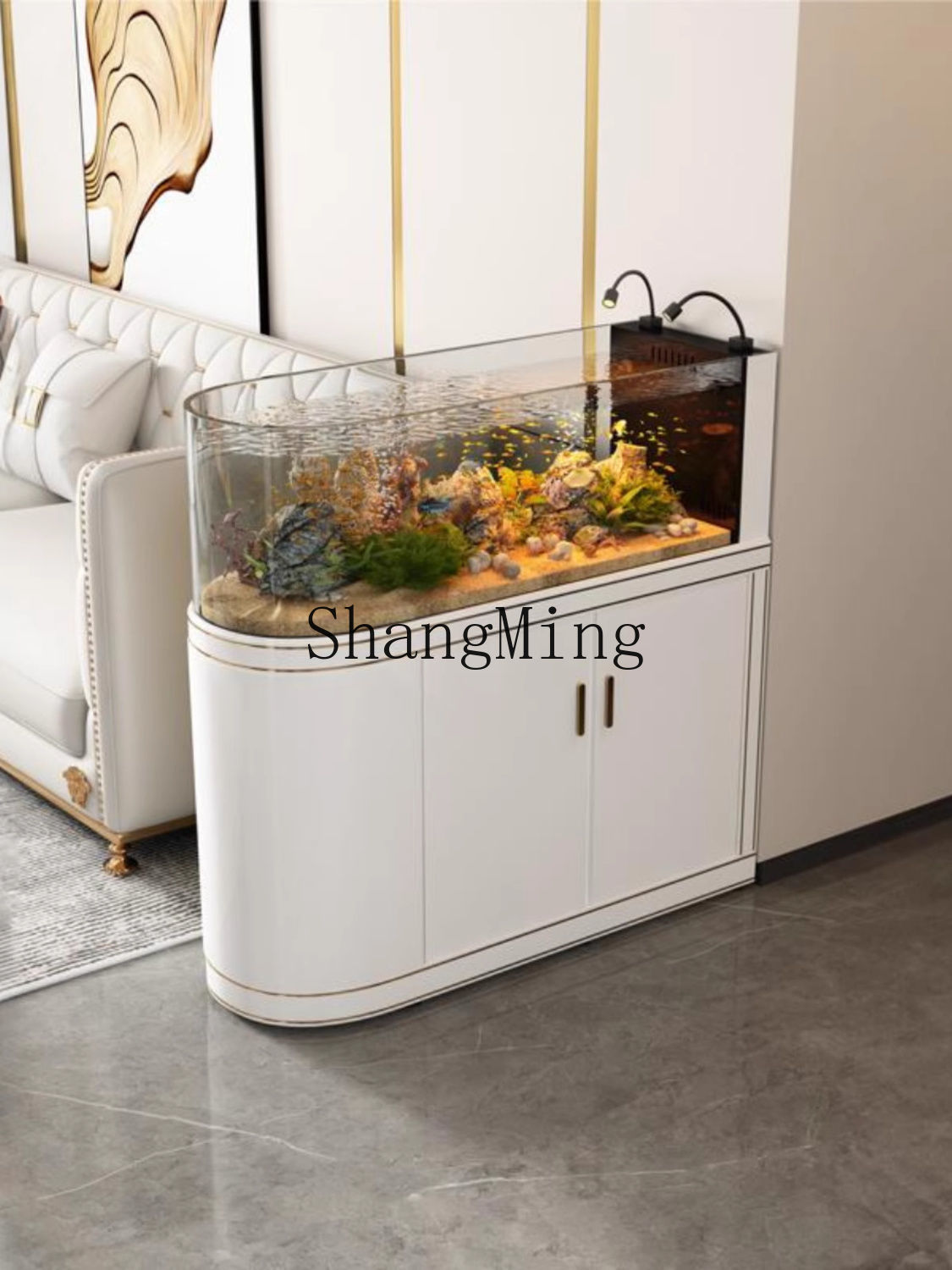 FG Light Luxury Curved Screen  - Wild Aquarium Fish 评论和价格