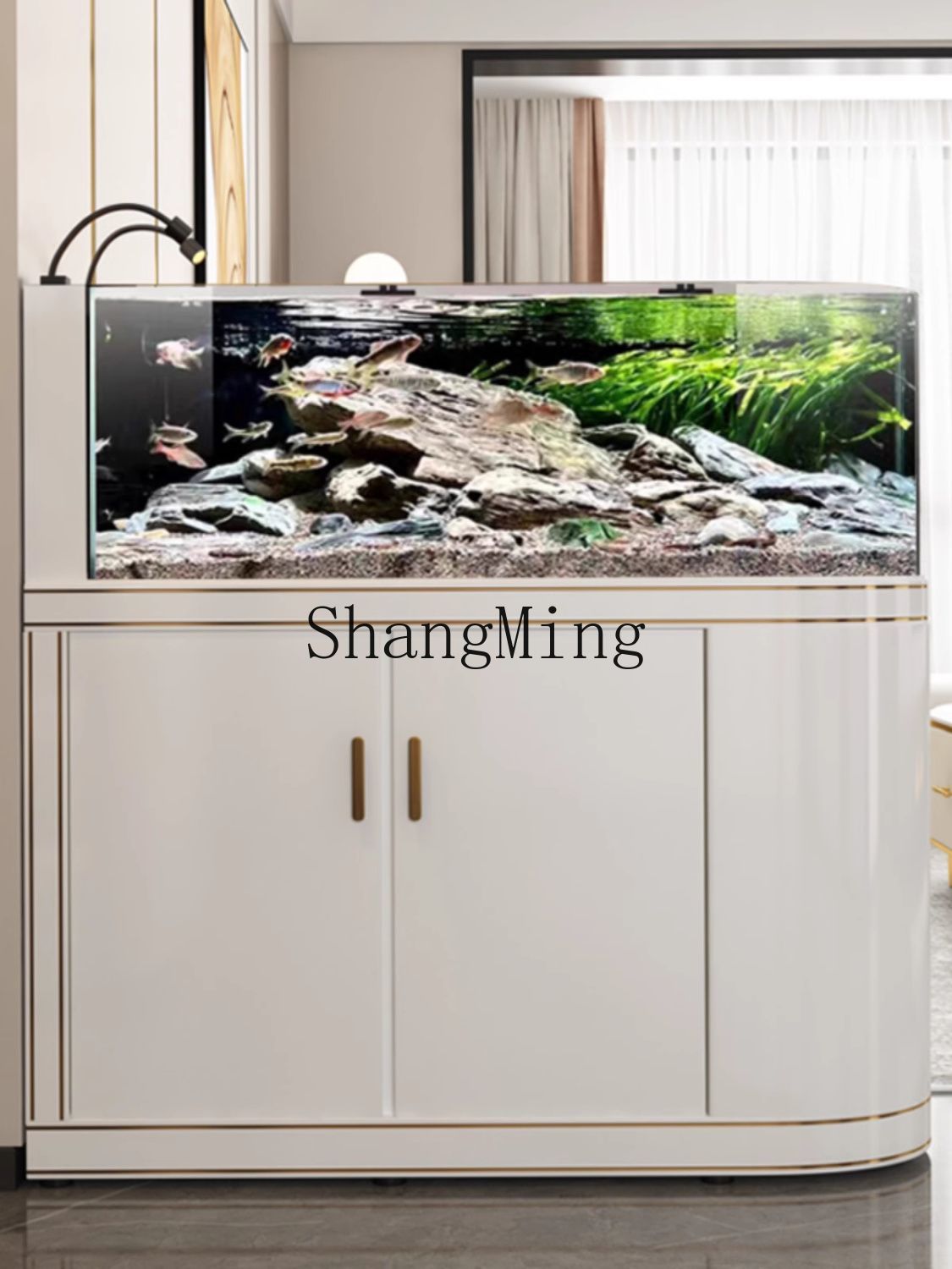 FG Light Luxury Curved Screen  - Wild Aquarium Fish 评论和价格