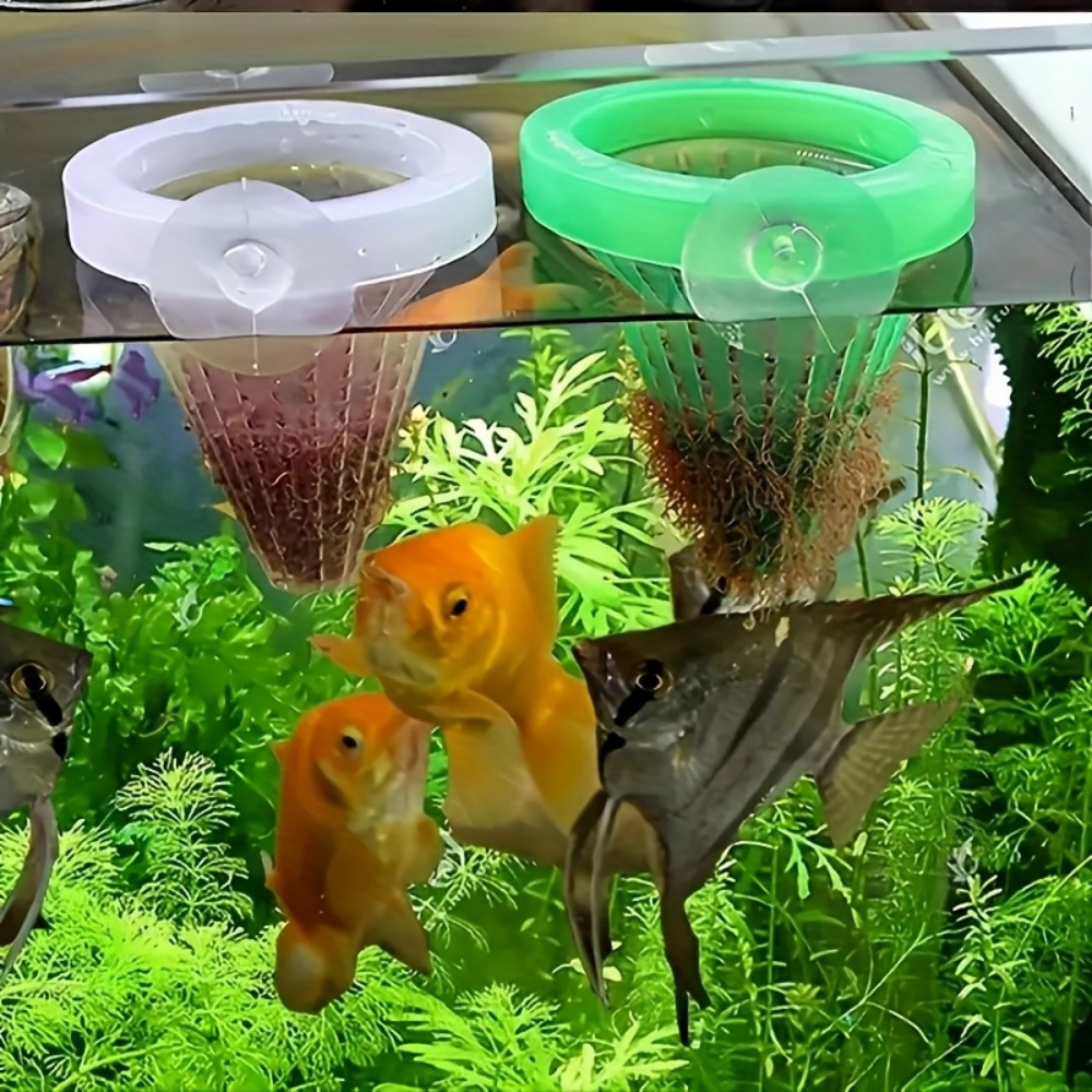 2 Aquarium Basket-Style Feeder - Aquarium Fish Price 评论和价格