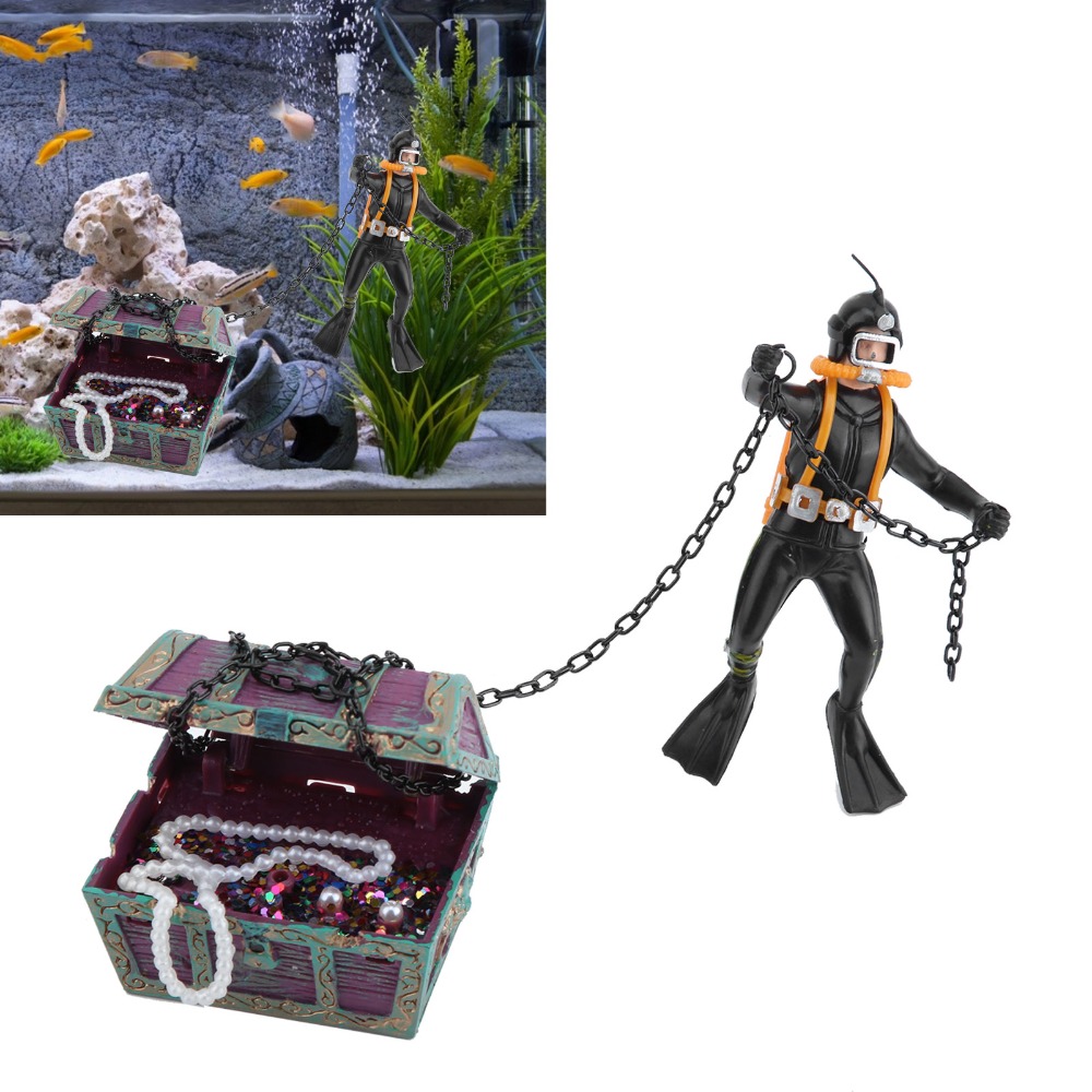Resin Aquarium Ornament Live-A - Aquarium Fish Price 评论和价格
