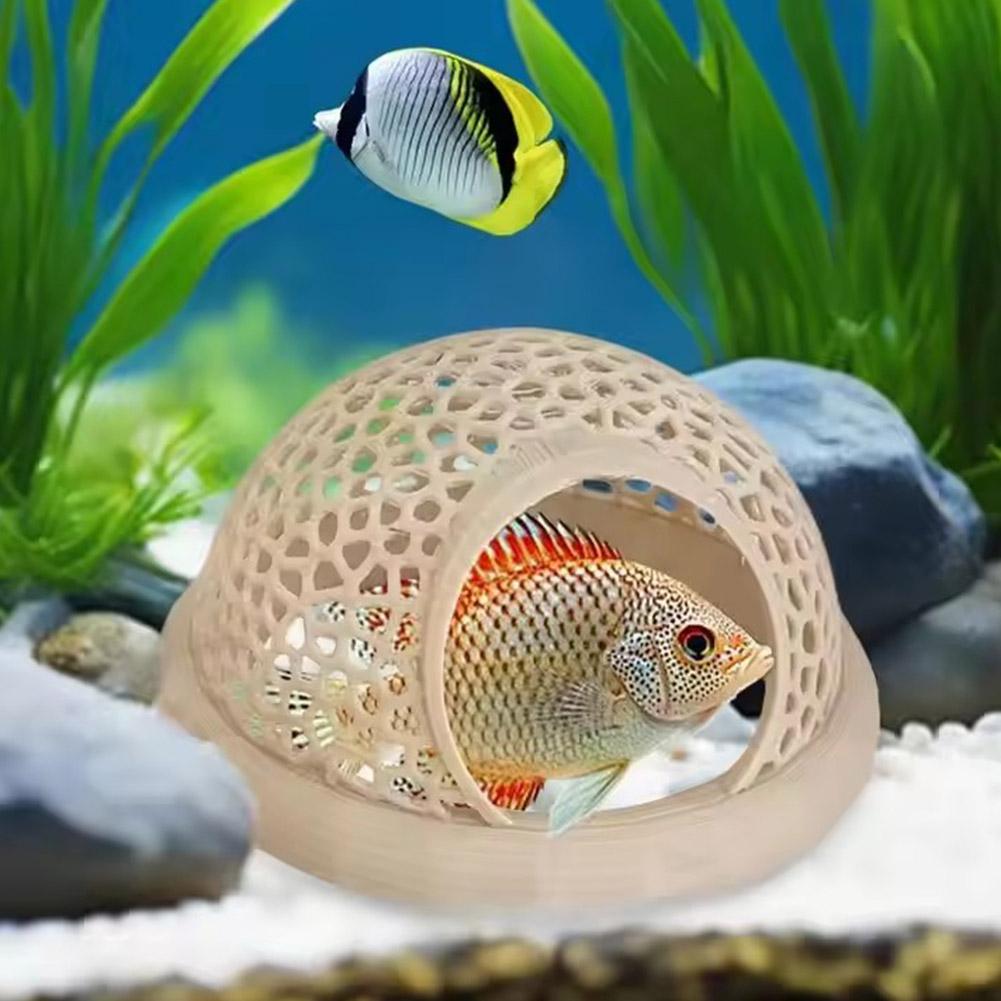 Aquarium Floating Cave Fish Sh - Aquarium Fish Hide 评论和价格