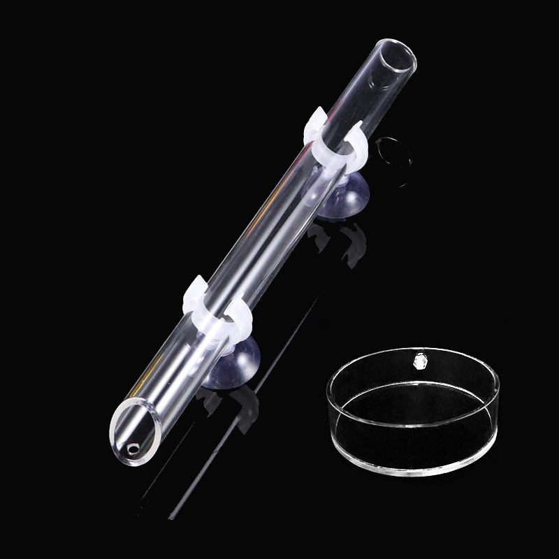 1Pcs Acrylic Aquarium Feeder T - Aquarium Fish Food 评论和价格