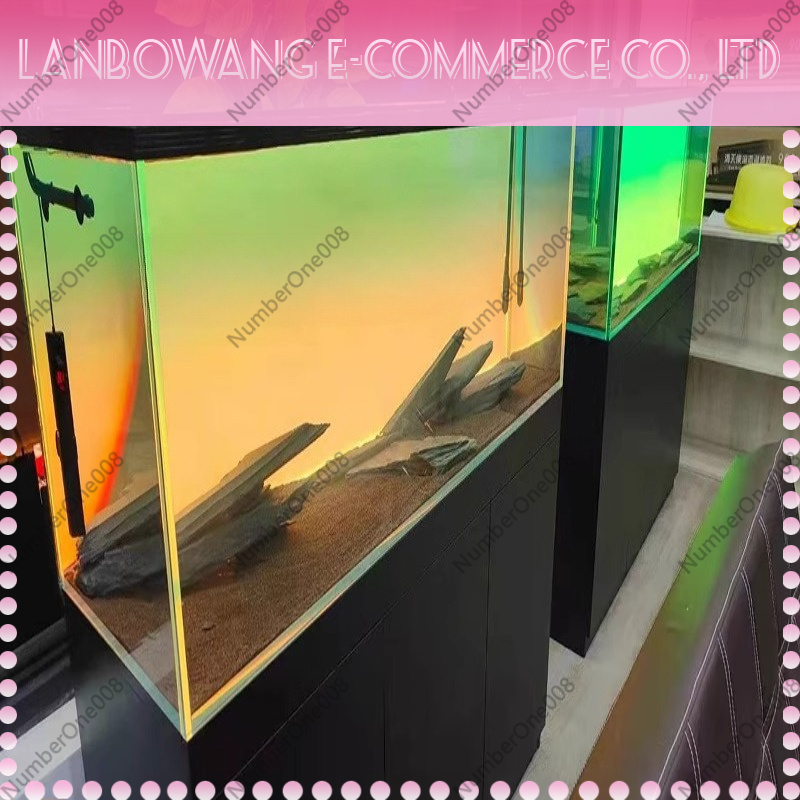 Fish Tank Background Board LED - Aquarium Fish Rainbow 评论和价格