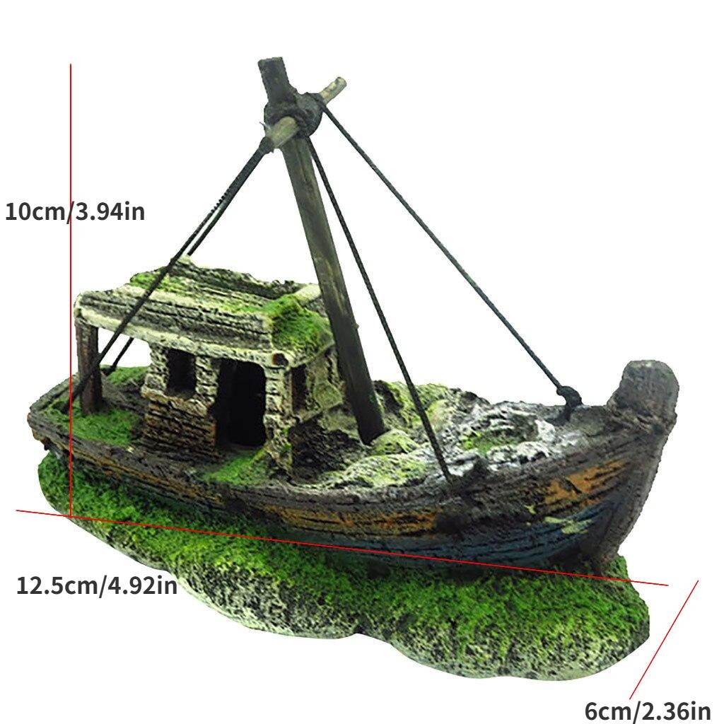 Aquarium Fish Tank Landscape W - Aquarium Fish Hide 评论和价格